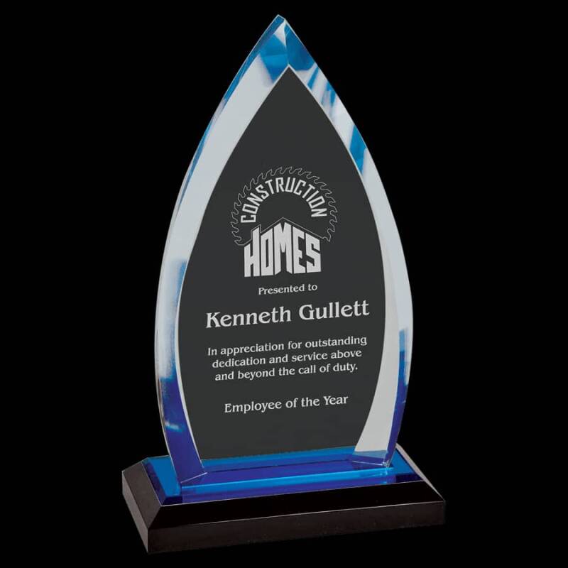 Acrylic Flame Award- IMP601 - Clear / 9"