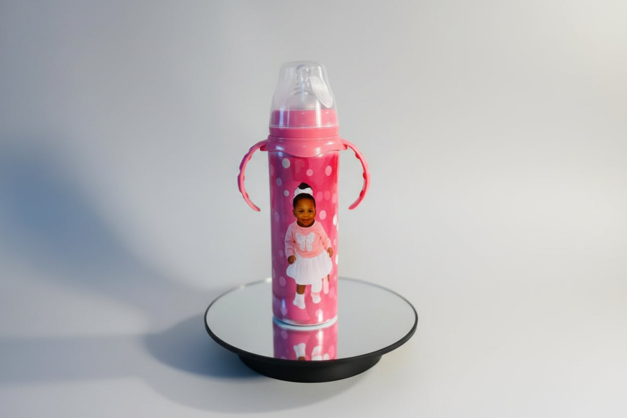 Custom Baby Bottle with Photo