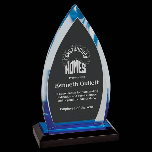Acrylic Flame Award- IMP601 - Clear / 9"