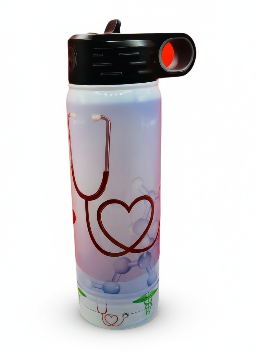 20 oz Fully Customizable water Bottle