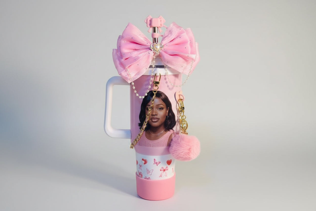 Glam Sips Tumbler  - 40 oz