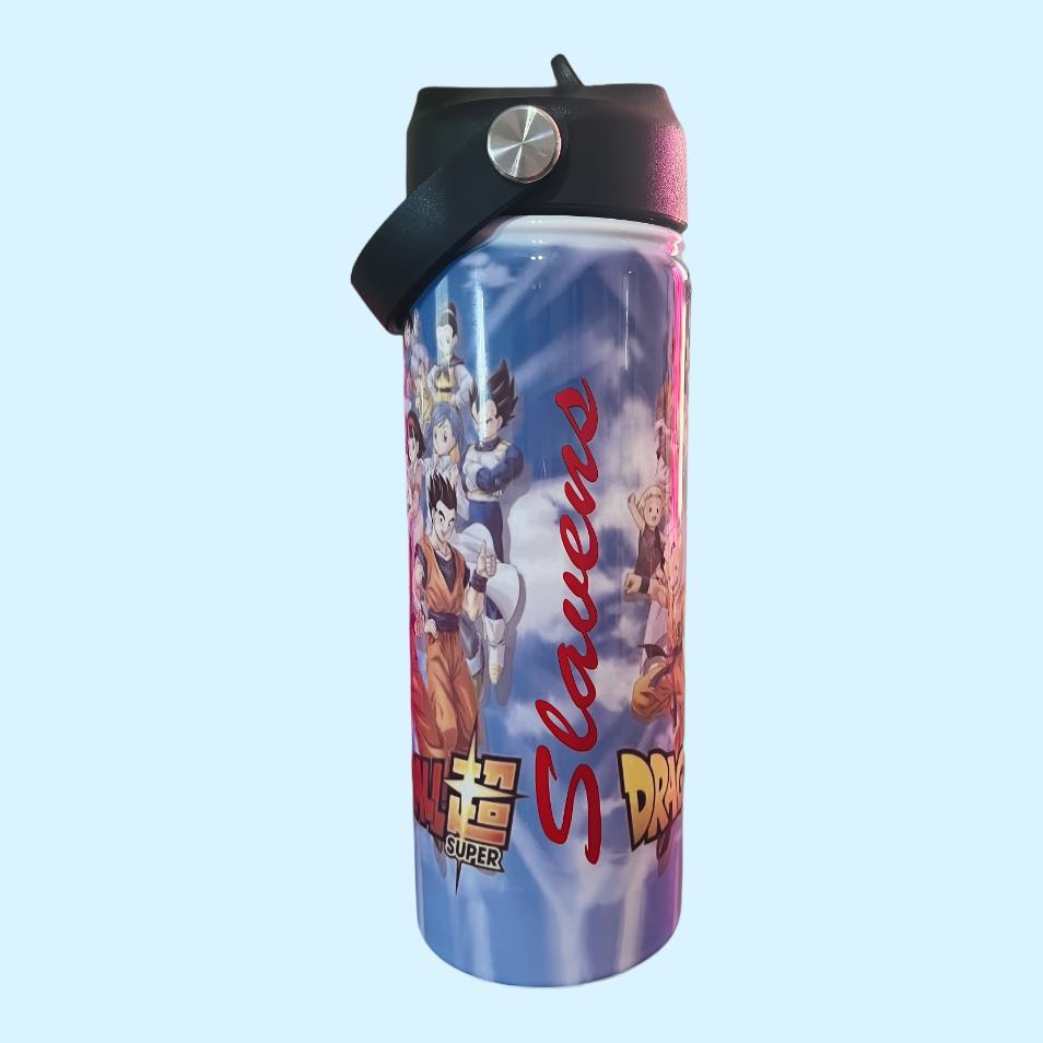 20 Oz Custom Water Bottle - Back-to-School/ Add Child's Name & Favorite Character