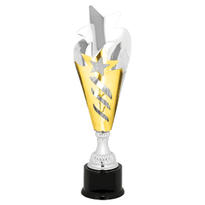 Gold Flame Trophy - 3 Sizes Available - 17 3/4"