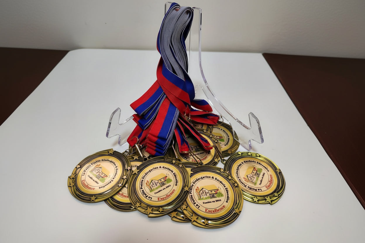 Personalized Medal - Multiple Ribbon Colors