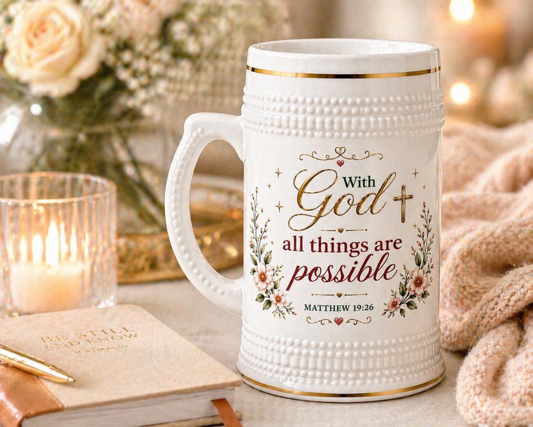 Personalized Photo Mug - Custom Name & Image - 18oz