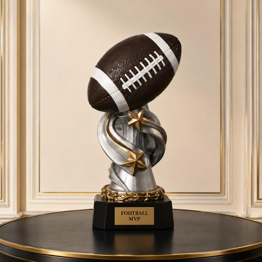 Personalized 8.5" Football Trophy - Free Personalization