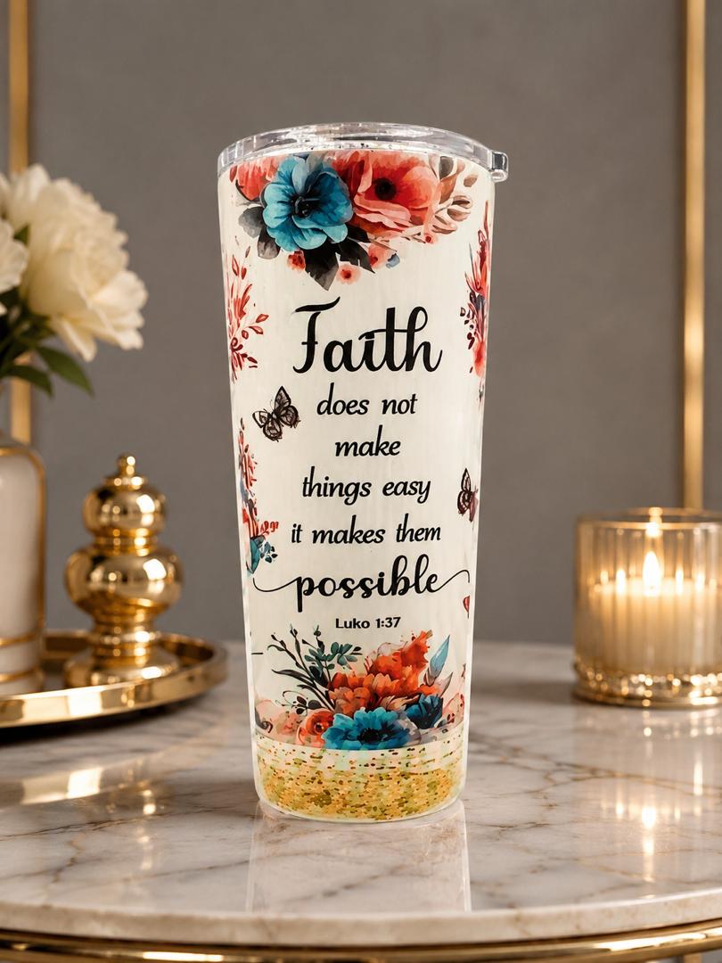 Personalized 22 oz Tumbler - Custom Photo, Name & Design