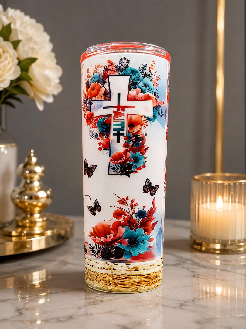 Personalized 22 oz Tumbler - Custom Photo, Name & Design