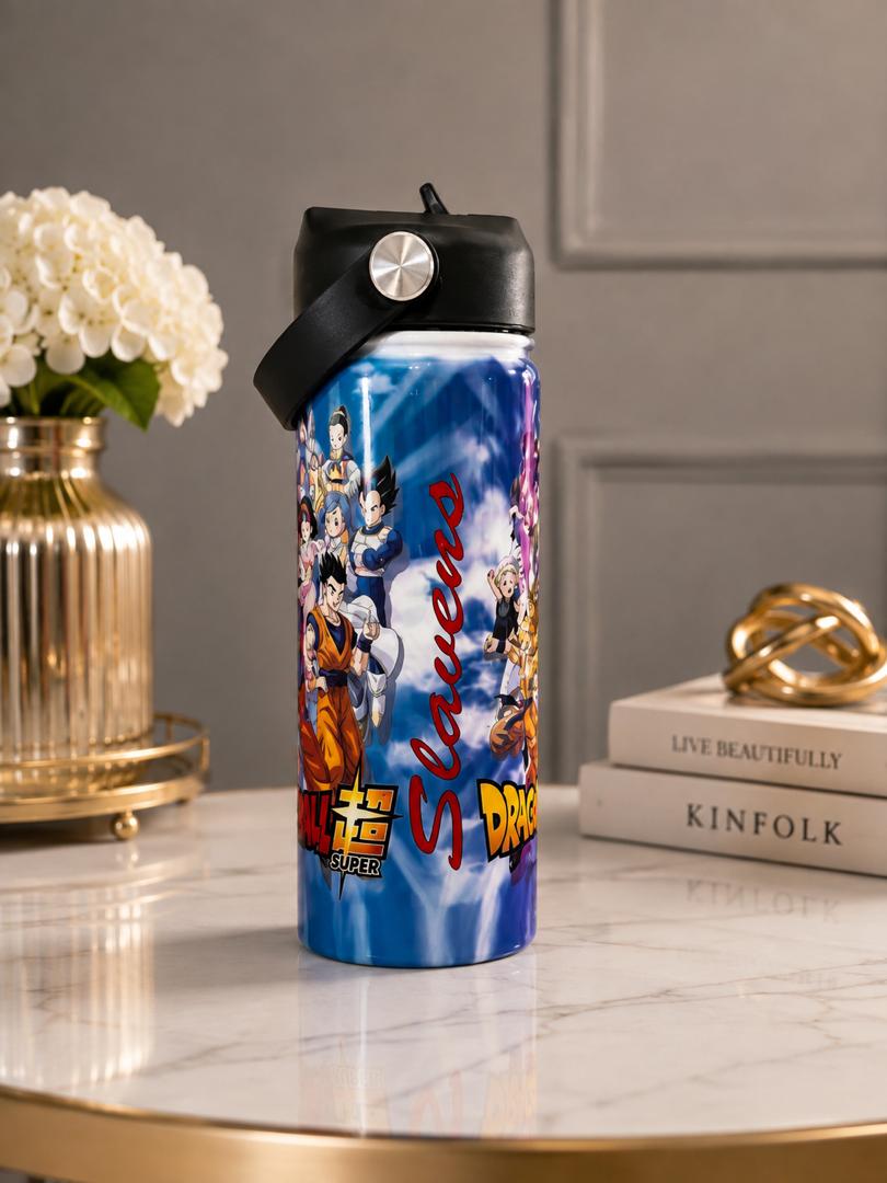 20 Oz Personalized Kids water Bottle - Custom Photo, Name or Favorite Character