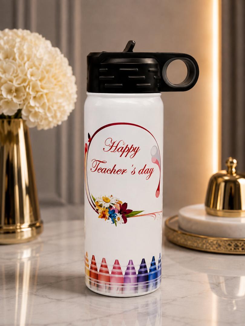 20 oz Personalized Water Bottle - Custom Photo, Name, Logo or Message