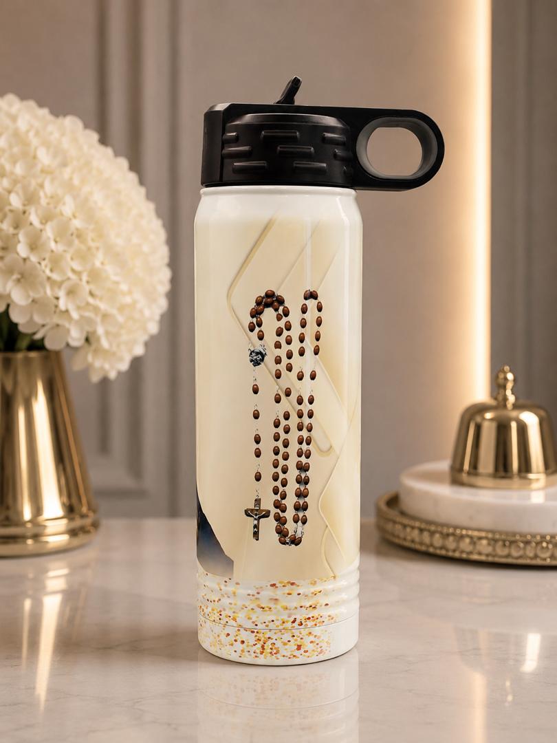 20 oz Personalized Water Bottle - Custom Photo, Name, Logo or Message