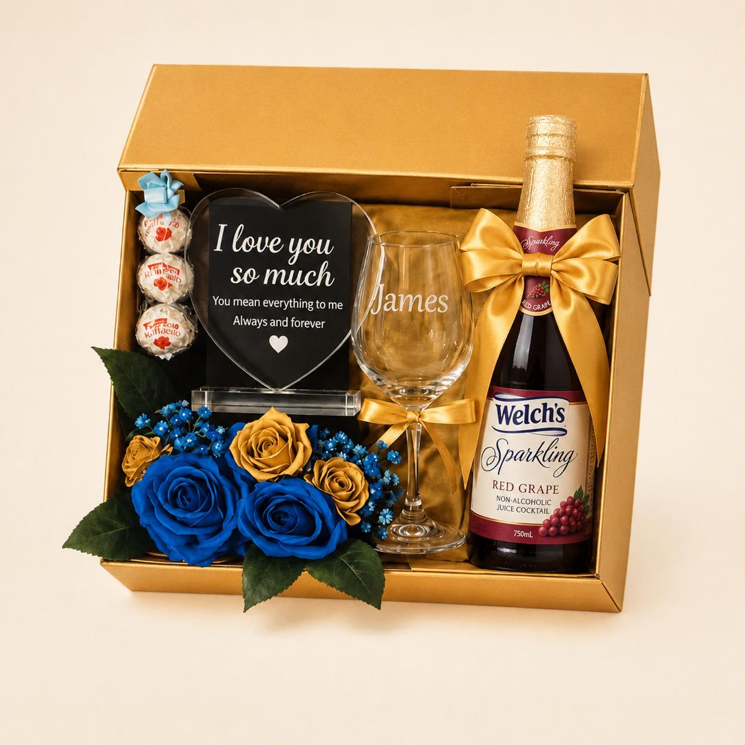 Luxury Personalized Heart Gift Box
